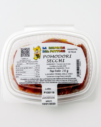 pomodori secchi sardegna